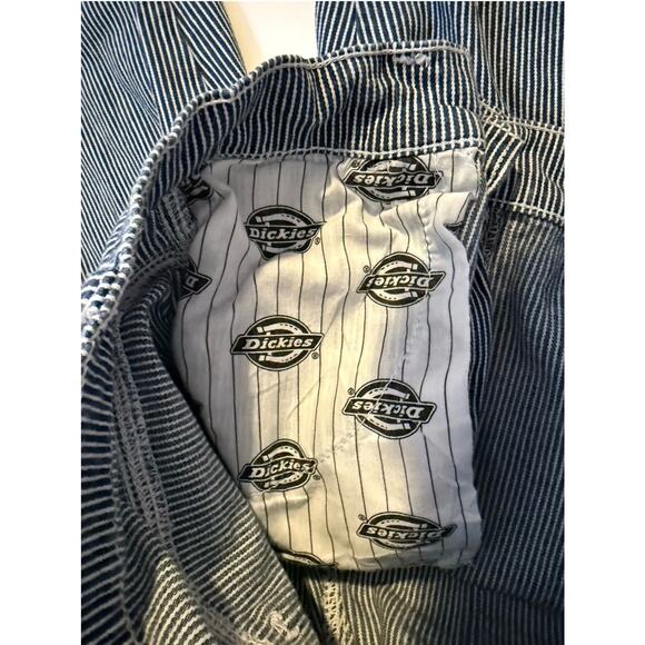 VTG Dickies Womens Carpenter Pants Size 9/29 Blue & White Model CP20R - Picture 8 of 13